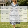 thumbnail image 5 of Levmjia Women's Porcelain Print Maxi Dress V Neck Short Sleeve Tiered Casual Flowy Summer Fashion Long Dress For Beach Vacation, 5 of 9