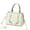 White, variant on Stylago Embroidery Leather Handbags Crossbody Purses for Women Top Handle Satchel Shoulder Bags with Adjustable Strap Black