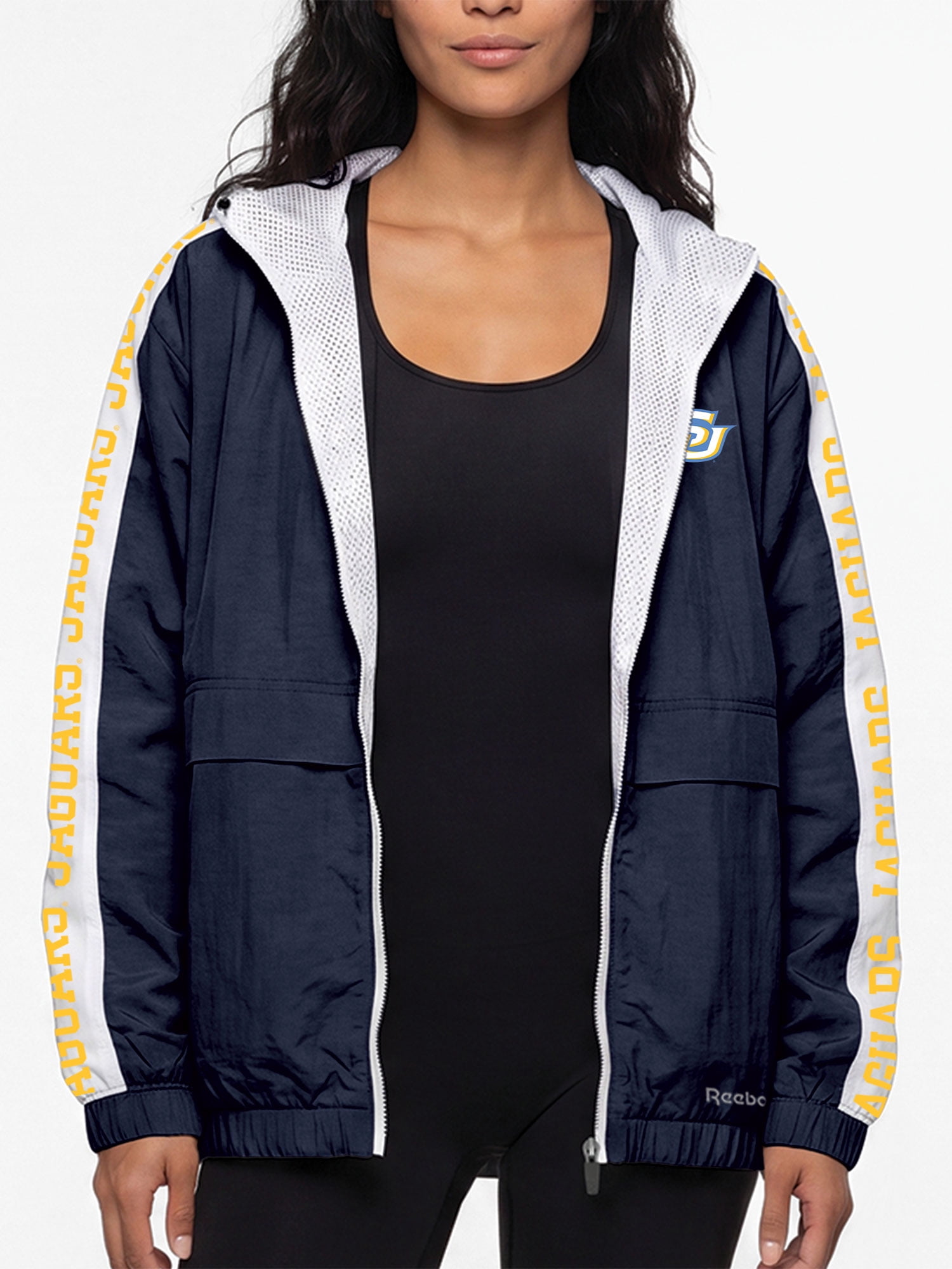 Southern University Jaguars Reebok Womens Colorblocked Full Zip Jacket
