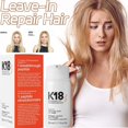 thumbnail image 4 of 5/1 Uds K18 molecular sin enjuague/1 * mascarilla para el cabello reparadora de castañas suaviza restaura el cabello dañado tratamiento profundo de queratina para cabello y cuero cabelludo, 4 of 5
