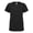 Black, variant on Women's Invincible V-Neck Stretch Scrub Top