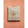 thumbnail image 3 of Farn Fresh Autumn Harvest Sweatshirt Women -Smartprints Designs, Female x-Large, 3 of 4