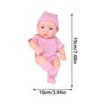thumbnail image 4 of 7.48 Inch Soft Newborn Baby Dolls, Colorful Clothes Vinyl Baby Dolls Set, Funny Cute Baby Toy for Indoor Outdoor Supplies, Funny Cute Baby Dolls, 4 of 6
