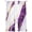 Purple, variant on Marble Blue Sheer Curtains 96 Inch Length 2 Panels Set, Gold Foil Ceramic Style Cracks Scratches Voile Window Treatment Semi Sheer Long Curtains Drapes for Bedroom/Living Room/Kitchen 52"x96"x2