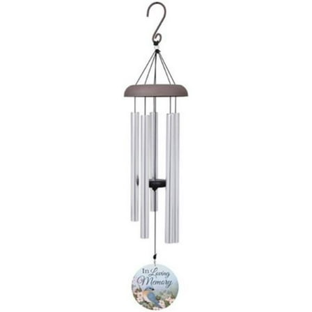 Carson Home Accents 272768 30 in. Wind Chime - Picture Perfect-in Loving Memory