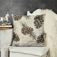 thumbnail image 2 of Hello Vibes Decorative Throw Pillowcase, Pine Branch Christmas, 2 of 5