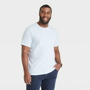 Men's Big & Tall Short Sleeve Perfect T-Shirt - Goodfellow & Co Aqua Blue 5XL