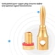 thumbnail image 3 of Adaptador de conector de Audio, cable con conector Banana, chapado en oro, 10 Uds., 3 of 8
