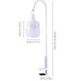thumbnail image 3 of GiliGiliiso Marketplace Stall USB Rechargeable Bulb Portable Outdoor Lighting With Stand 5 Speed Mode Multi-functional Rechargeable Lighting Suitable For Garages /night, 3 of 9