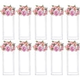 thumbnail image 2 of Miumaeov 10 Pcs Wedding Flower Stands Rectangular Display Stand Party Background Decor, 2 of 9