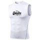 thumbnail image 3 of Chaleco transpirable para hombre, cómodo chaleco de secado rápido para fitness al aire libre, camisa estampada, top de color sólido, informal, sin mangas, de verano, 3 of 4