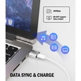 thumbnail image 3 of USB C Female to USB Male Charger Adapter(3 Pack)for iPhone 16 15 pro Max Car Type C Fast Charging Cable Converter for Apple Compatible for Samsung Android for iPad OTG 3.0 Power Plug Data Connector, 3 of 7