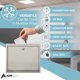 thumbnail image 3 of Caja de sugerencias Adir Corp 30 x 25 x 15 cm con cerradura, color beige, 3 of 9