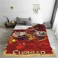 thumbnail image 6 of The Cuphead Show Fleece Blanket Super Soft Cozy Warm Flannel Fleece Throw Blanket For Couch Bed Sofa Throw 60"X50", 6 of 7