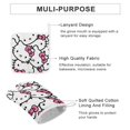 thumbnail image 3 of Hello Kitty Oven Mitts And Pot Holders Set 4 Pcs, Heat Resistant Oven Mitt Set with Potholders, Hot Pads And Oven Mitts Sets Oven Glove for Kitchen, Baking, Cooking, Grilling, 3 of 7