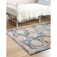 thumbnail image 3 of Rugs.com Lola Collection Rug – 9' x 12' Blue Medium Rug Perfect For Living Rooms, Large Dining Rooms, Open Floorplans, 3 of 9