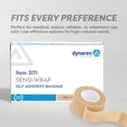 thumbnail image 7 of Dynarex Sensi-Wrap Self-Adhesive Bandages, 30-Pack, 1" x 5 yards, Tan, Latex, Colored Elastic Cohesive Athletic Tape, Tattoo Grip & Vet Wrap, 7 of 7