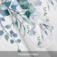 thumbnail image 3 of Bedliving Blue Green Eucalyptus Window Valance for Kitchen Bathroom Laundry Room, 54 x 18 Inch Rod Pocket Short Curtain, 1 Panel, 3 of 9