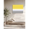 thumbnail image 5 of Yellow White Grey Ombre Wall Art for Living Room,Canvas Picture Wall Decor for Bathroom Bedroom,Modern Abstract Aesthetics Painting Artwork for Office Kitchen Hallway Dining Room Home Decor 12"x16", 5 of 8