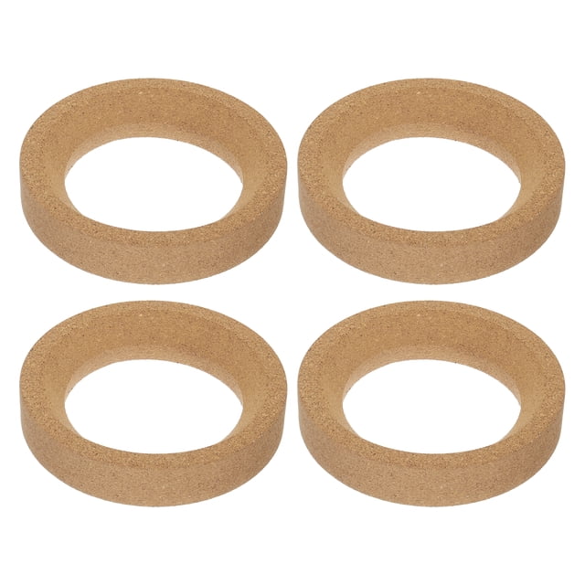 Unique Bargains Lab Flask Support Cork Stand 160mm Diameter Round Bottom Holder for 300ml-2000ml Flasks 4Pcs
