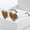 Coffee, variant on Purple Peach Heart Sunglasses Polarized Sunglasses Womens Womens Aviator Sunglasses Plastic Polarized UV400 Protection Lens Big Frame Fashion Glasses Trendy Stylish Shade One Size