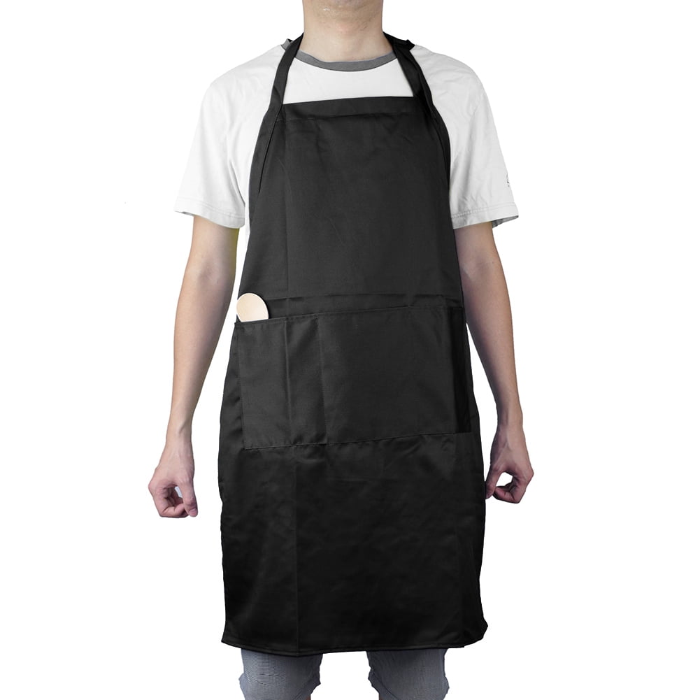 Polyester//Cotton Twill Opromo Bistro Apron with Patch Pocket