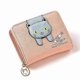 thumbnail image 1 of Women Cute Cat Wallet Kawaii Wallet Leather Zipper Coin Purses Cat Pattern Credit Card Holder Wallet Small Cat Bifold Wallet For Girl Teens(1 Pcs, Pin, 1 of 5