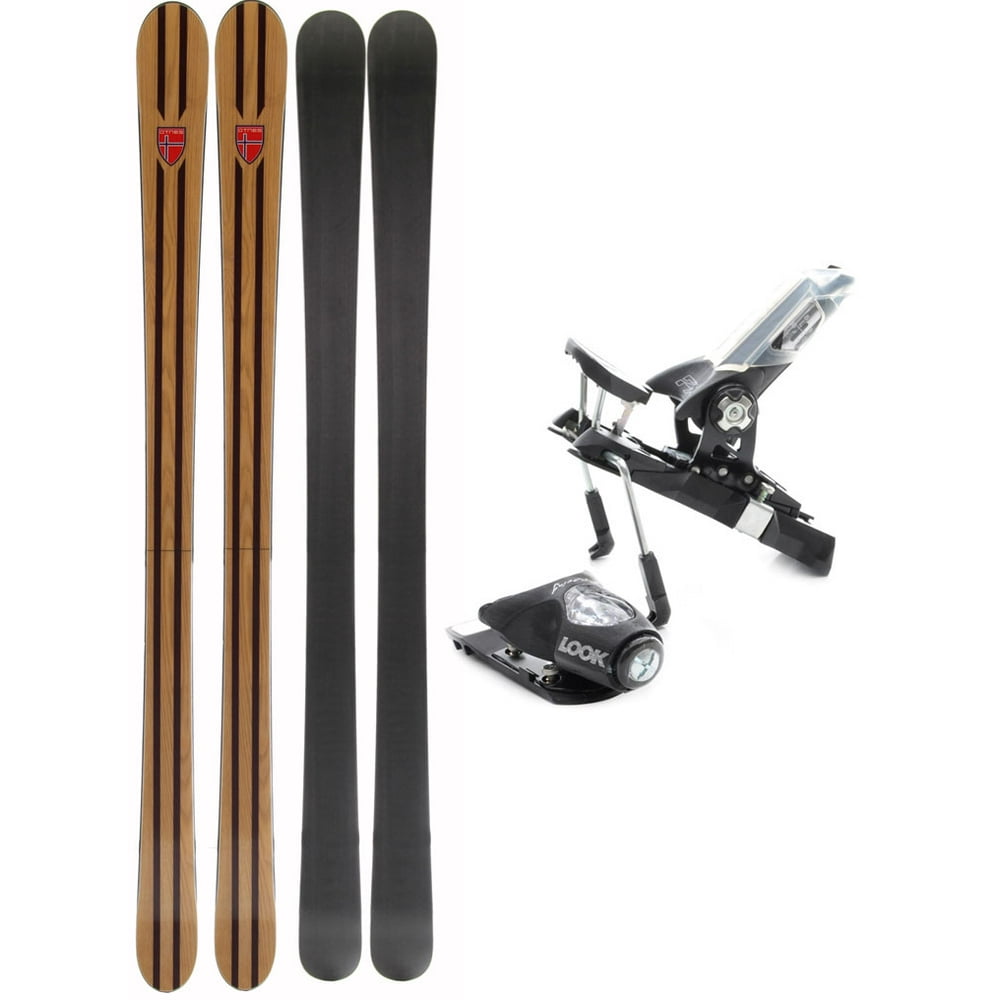 Otnes Old Style Woodie 170 Skis + Look Px Racing 15 Fs Wide Ski