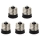 thumbnail image 1 of 5pcs duradero E17 a E14 Adaptador E17 a E14 Convertidor base de la lámpara para reemplazo, 1 of 5