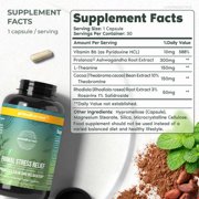 Primal Harvest Primal Stress Relief 2 Pack: Natural Herbal Complex, 60 Capsules
