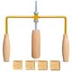thumbnail image 1 of Herramienta ajustable para boca de taza y maceta de madera HWQBany, 1 of 4