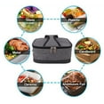thumbnail image 4 of Lunch Box, Portable Electric Food Warmer USB Constant Heating Insulation Delivery Bag with Handle, for Office Travel Gym, 4 of 7