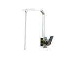 thumbnail image 1 of Square Kitchen Faucet, Matte Black Polished Chorme Hot And Cold Kitchen Sink Tap, 360 Degree Rotation Mixer Deck Mounted Water Tap ,Versatile Features, 1 of 7