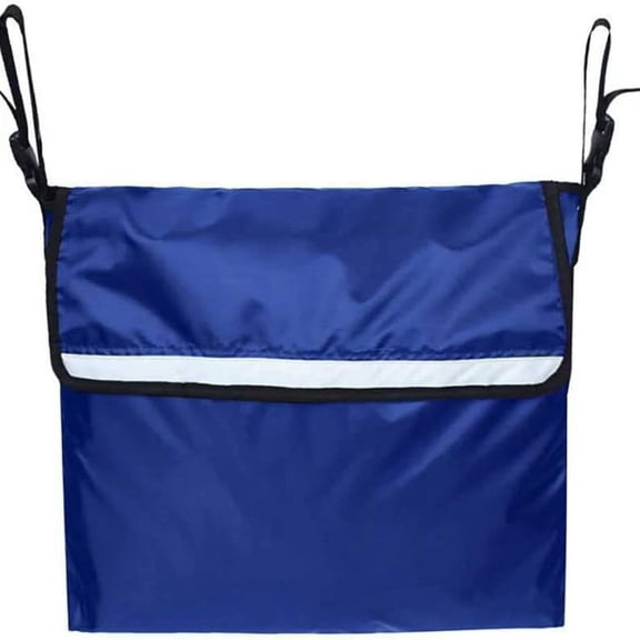 Outdoor Wheelchair Rear Storage Bag - Electric Wheelchair Trunk Pouch, Waterproof Oxford Cloth for Sundries, Durable for Wheelchair Accessory