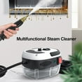 thumbnail image 2 of Pressure Steam Cleaner Handheld High Temp Portable Cleaning Machine Steamer for cleaning for Home Use Grout Tile Car Detailing Kitchen Bathroom(Red  White  110V),white, 2 of 11