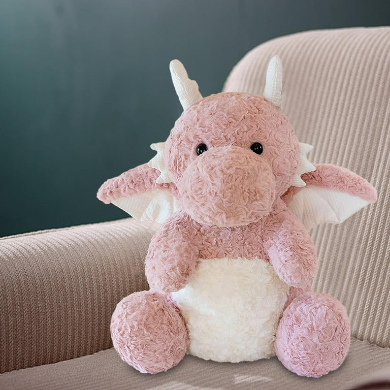 STARTIST Dragon Stuffed Animal Plush Toy Dragon Plush Toys with Wing Soft Cartoon Flying Dragon Pillow Doll Gifts for Baby Pink Walmart