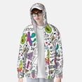 thumbnail image 2 of Balery Fun Animal with Unicorn Sudadera ligera de manga larga con capucha y protección solar UPF 50+ para hombre y mujer, ideal para pesca y running-3X-Large, 2 of 7