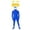 A2 Blue, variant on Unisex Adult Full Body Open Face Zentai Bodysuit Kit Lightweight Breathable Spandex Fabric with Matching Fake Mustache Eyebrows for Halloween Cosplay Carnival Themed Fancy Dress Parties Green S