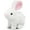 White, variant on Hopping Walking Bunby Realistic Bunny Toy Rabbit Toy with Sounds, Wiggling Ears, Twitching Mouth and Nose, Educational Interactive Bunny Bunbi for Baby