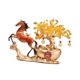 thumbnail image 5 of Figura de caballo Figura de escritorio Novedad Colección Decoración Escultura de animal para Color caramelo, 5 of 9