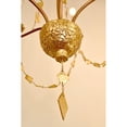 thumbnail image 2 of Lucas McKearn Mosaic 5-light Traditional Metal Mini Chandelier in Antique Gold, 2 of 2
