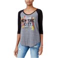 thumbnail image 1 of Rachel Roy Camiseta grÃ¡fica de la ciudad de Nueva York para mujer, gris, XS Rachel Roy Camiseta grÃ¡fica, 1 of 2
