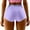 Purple, variant on Panties for Women,Valentine's Day Floral Print Bikini Panties Soft Stretch Comfortable Everyday Breathable Hipster Underwear,Womens Underwear,Dark Green,M