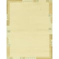 thumbnail image 1 of Ahgly Company Indoor Rectangle Abstract Sun Yellow Solid Area Rugs, 5' x 8', 1 of 6