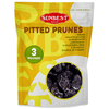 Jumbo Pitted Prunes – 3 Pound Bulk Bag by Sunbest Natural – Digestive Support (48 oz)