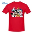 thumbnail image 1 of Disney Mickey Mouse Donald Duck And Friends T shirt Harajuku Short Sleeve T-shirt 100% Cotton Graphics Tshirt Brands Tee TopM Gao Jinjia LED, 1 of 2