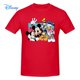 thumbnail image 1 of Disney Mickey Mouse Donald Duck And Friends T shirt Harajuku Short Sleeve T-shirt 100% Cotton Graphics Tshirt Brands Tee TopXXL Gao Jinjia LED, 1 of 2