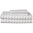 thumbnail image 1 of Sábanas Sweet Home Collection King Size Chevron Grey, 1 of 4