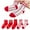 Red, variant on Tiqkatyck Ankle Socks Clearance, Christmas Socks Woolen Socks Christmas Socks Women's Socks Tube Socks Compression Socks for Women Crew Socks for Women No Show Socks Womens Brown One Size
