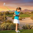 thumbnail image 2 of Airfind Teen Golf Club Set for Ages 12-14 with Complete 8 Pieces, Steel Shafts, Oversized Driver and Matching Bag, Green, 2 of 9